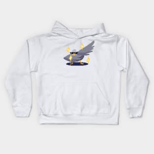 Pigeon swag 16 bits Kids Hoodie